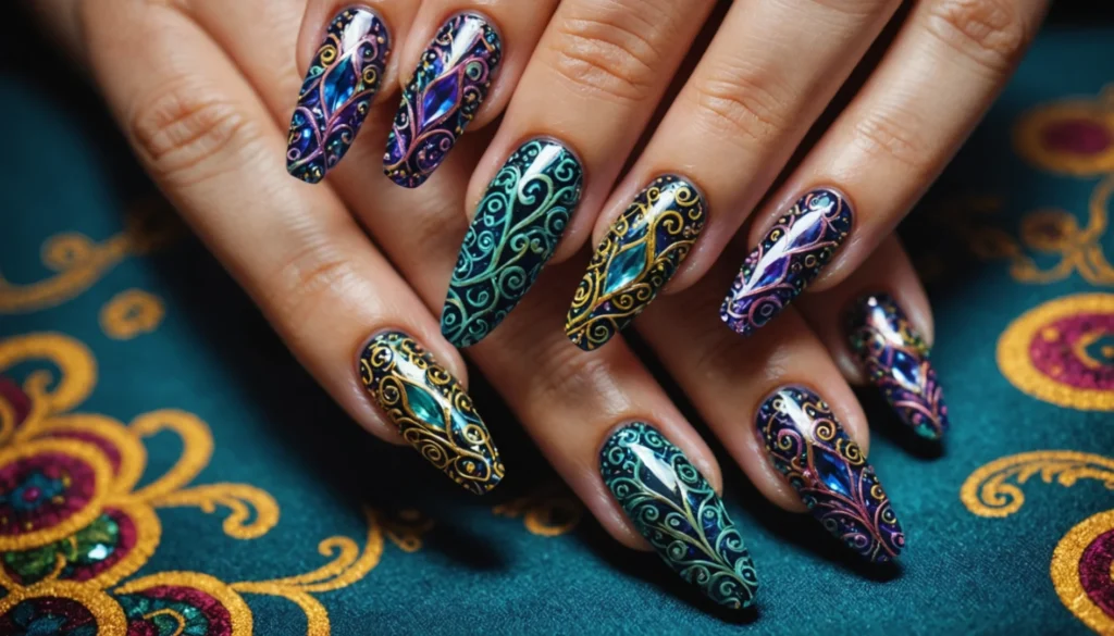 faux ongles tres longs