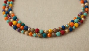 collier de perle de rocaille