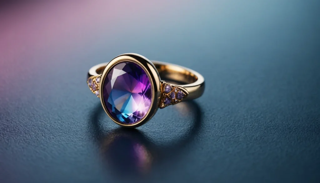 bague d'humeur couleur
