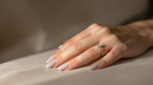 bague femme diamant