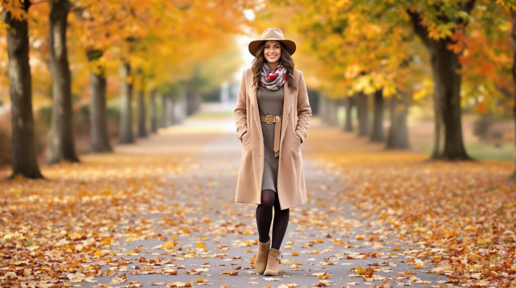 Comment avoir du style avec une robe en automne sans avoir froid ?