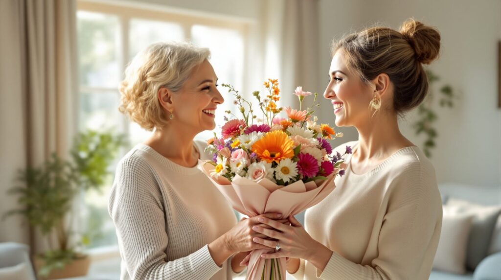 Bouquets délicats pour la fête des mères : idées florales uniques
