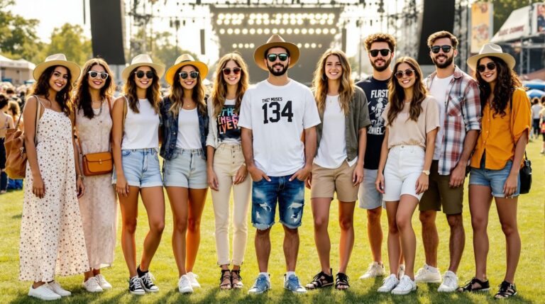 tenue pour un concert en ete