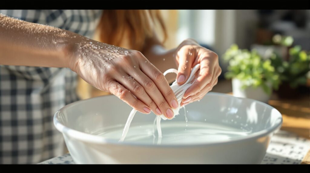 comment nettoyer lacet blanc