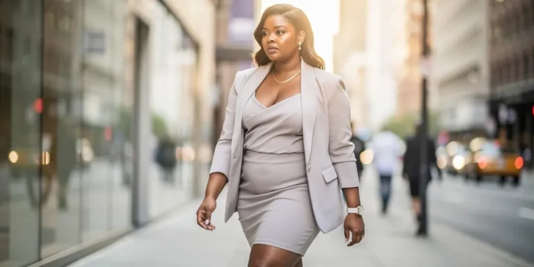 femme ronde en mini jupe