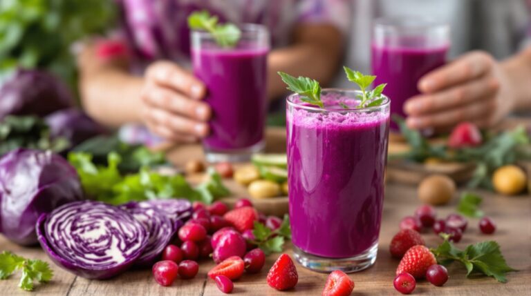 jus de choux rouge bienfaits