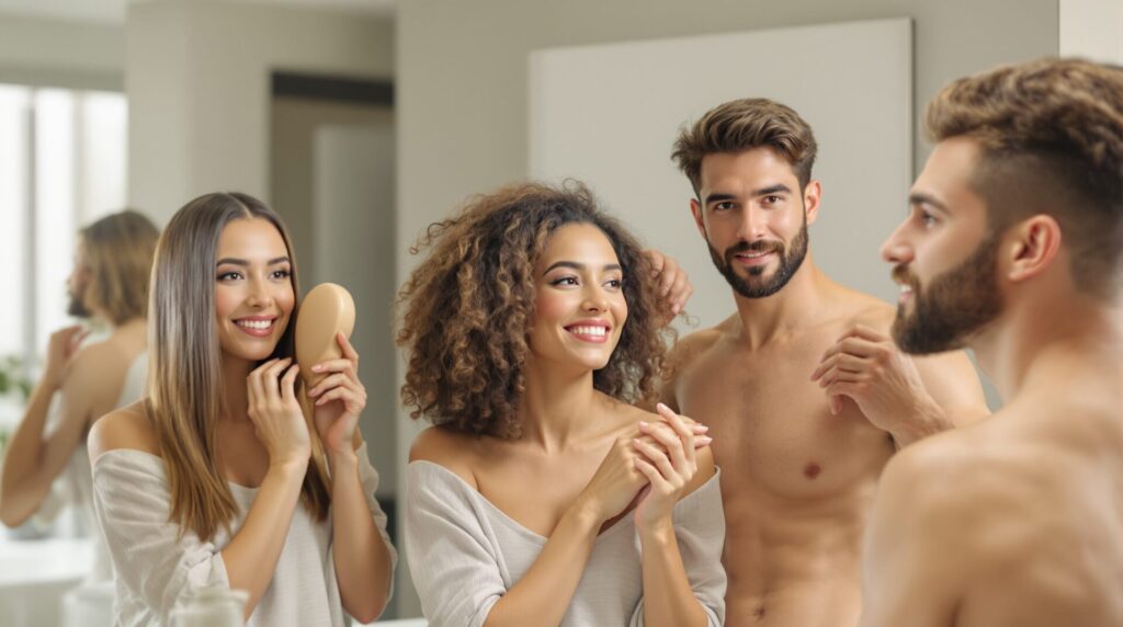 routine capillaire adaptee