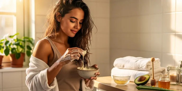 soins maison pour cheveux secs