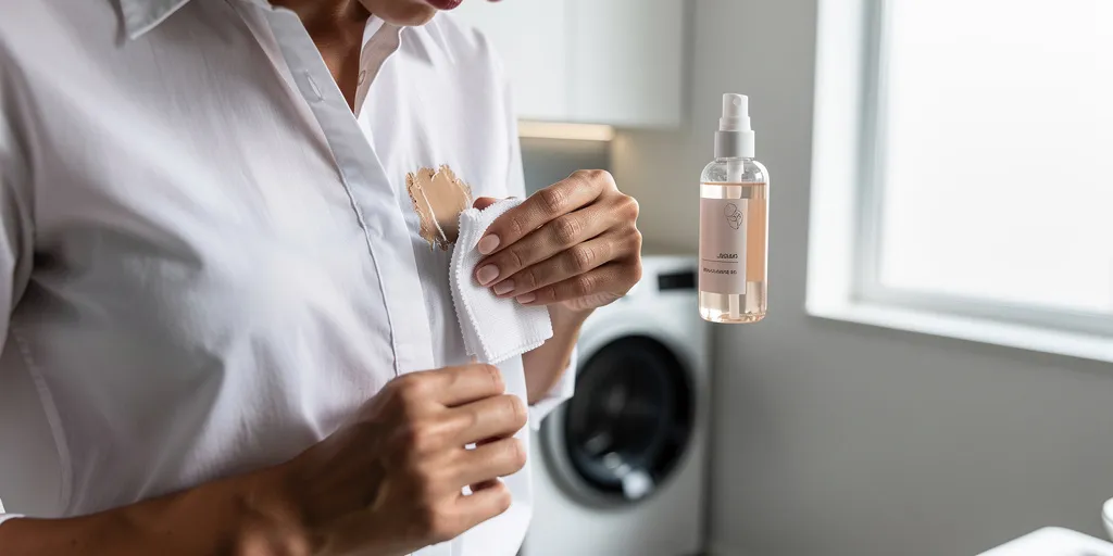 comment enlever une tache de fond de teint rapidement