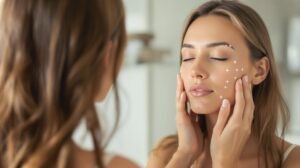 schéma drainage lymphatique visage