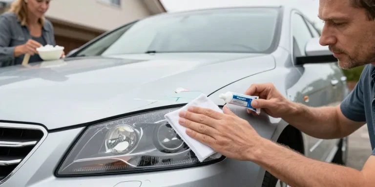 comment nettoyer les far de voiture
