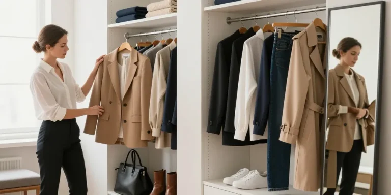 Les essentiels d’un dressing minimaliste pour femme active