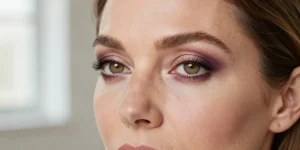 maquillage yeux noisette 50 ans