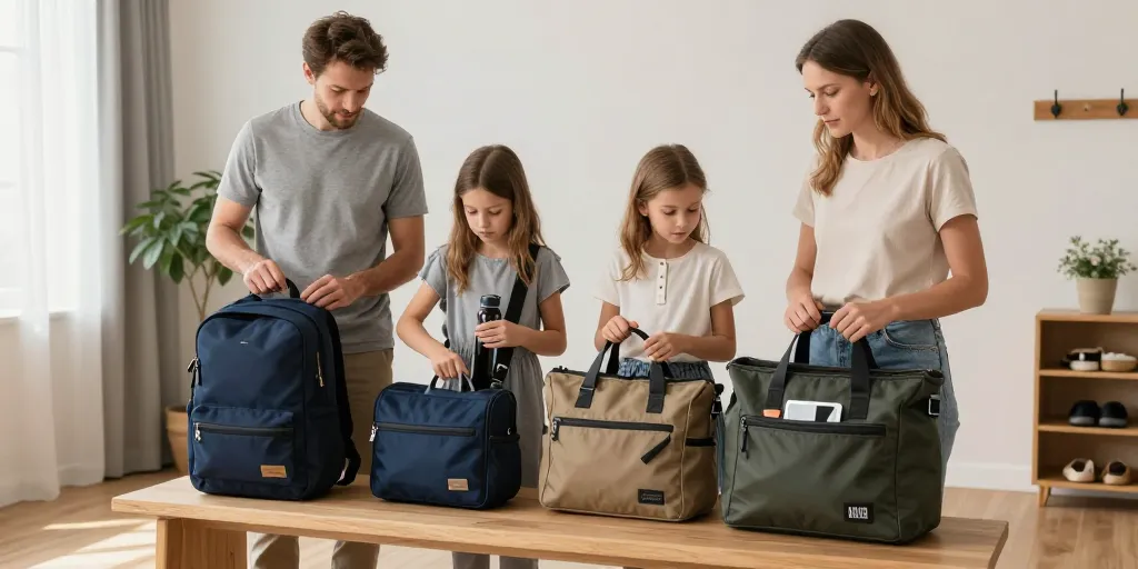 Quel sac choisir pour toute la famille au quotidien ?