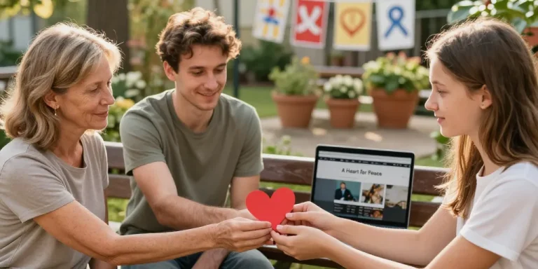 un coeur pour la paix blog