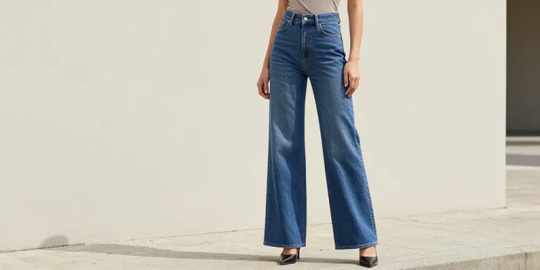comment porter le jean wide leg
