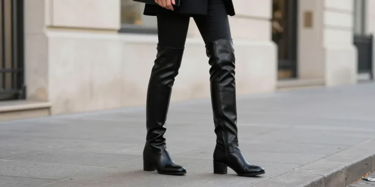 look boots noir