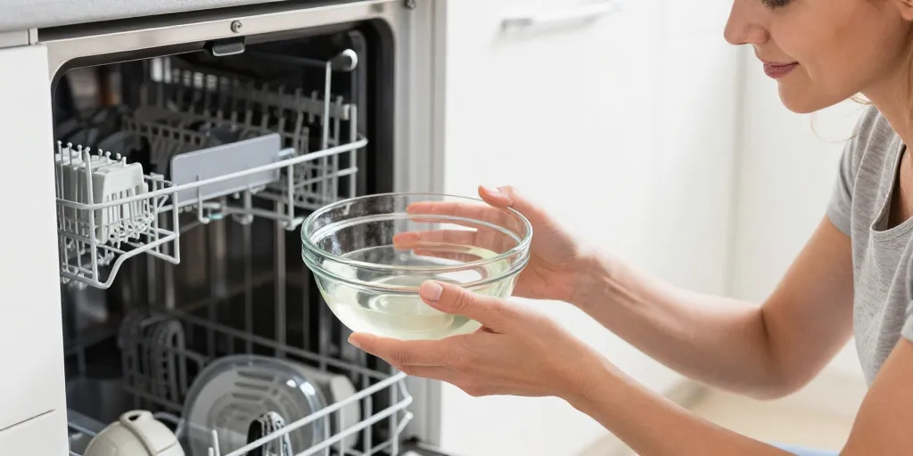 nettoyer lave-vaisselle au vinaigre blanc