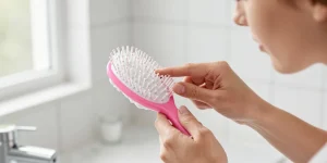 comment nettoyer une brosse à cheveux en plastique
