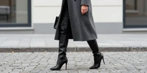 tenue avec bottes a talons