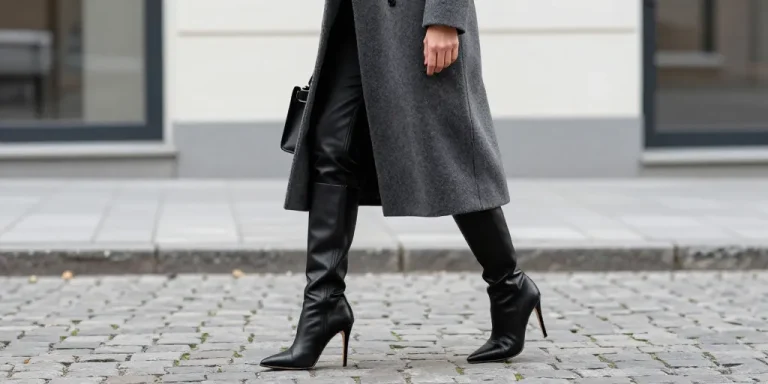 tenue avec bottes a talons
