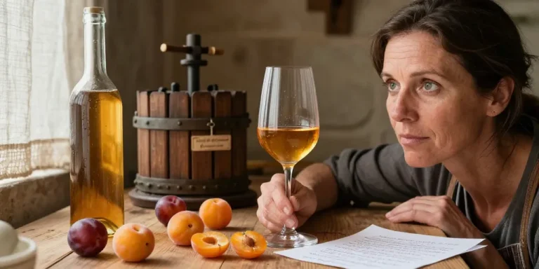vin de mirabelles apéritif