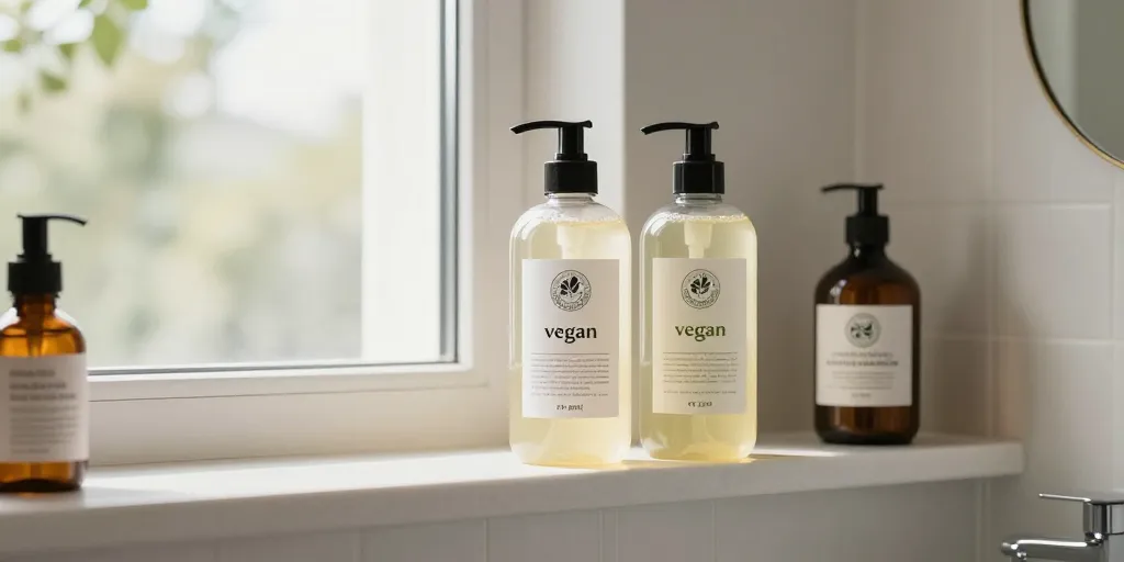 gel douche vegan