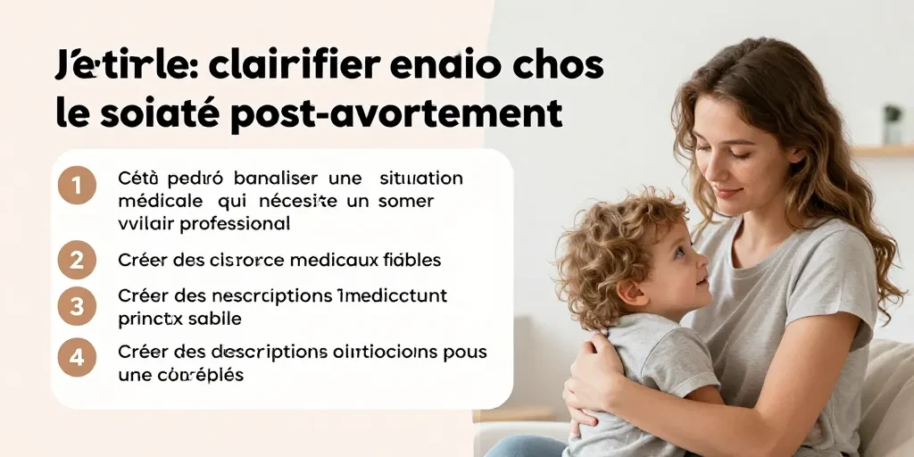 comment nettoyer l'utérus après un avortement